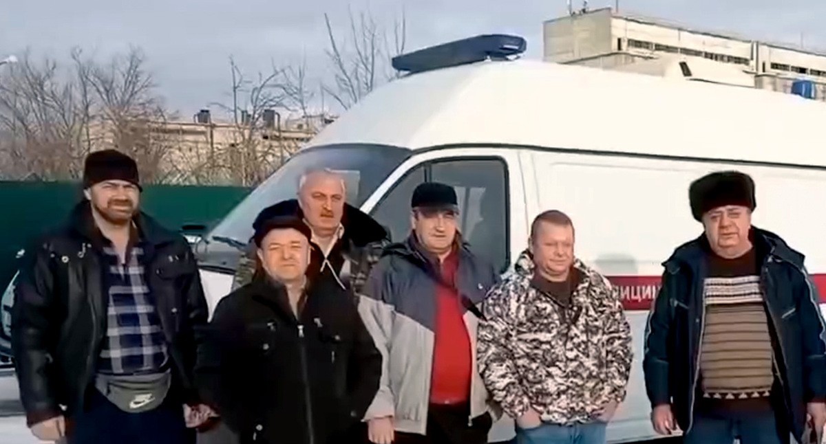 Стоп-кадр из видеобращения водителей. Источник: https://t.me/privet_rostov_ru/57227 Стоп-кадр из видеобращения водителей. Источник: https://t.me/privet_rostov_ru/57227
