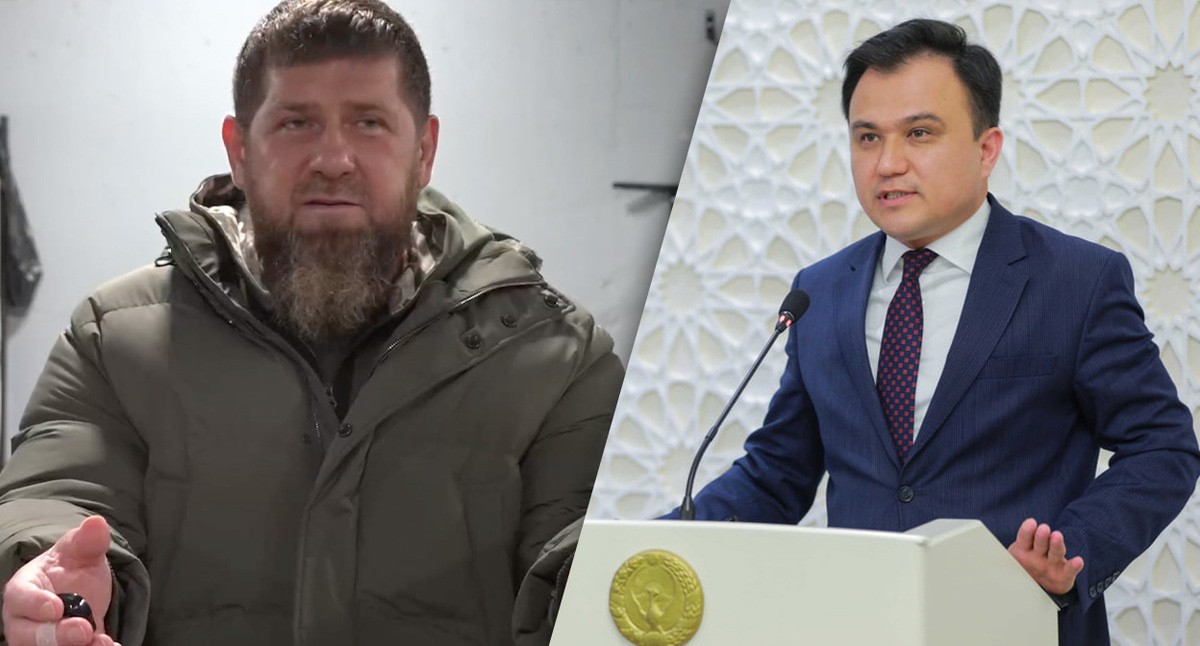 Рамзан Кадыров и Одилжон Тожиев. Фото: Кадр из видео: https://t.me/RKadyrov_95
Фото: Законодательная палата Рамзан Кадыров и Одилжон Тожиев. Фото: Кадр из видео: https://t.me/RKadyrov_95
Фото: Законодательная палата