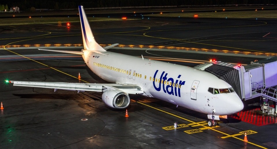 Самолет авиакомпании UTAIR. Фото: пресс-служба UTAIR https://www.utair.ru/about/press-office/gallery/ Самолет авиакомпании UTAIR. Фото: пресс-служба UTAIR https://www.utair.ru/about/press-office/gallery/