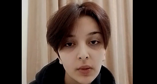 Заира Пирова. Стоп-кадр видео из Telegram-канала "Кризисная группа СК SOS" (признана иноагентом) от 06.01.25, https://t.me/sksosorg/1292 Заира Пирова. Стоп-кадр видео из Telegram-канала "Кризисная группа СК SOS" (признана иноагентом) от 06.01.25, https://t.me/sksosorg/1292