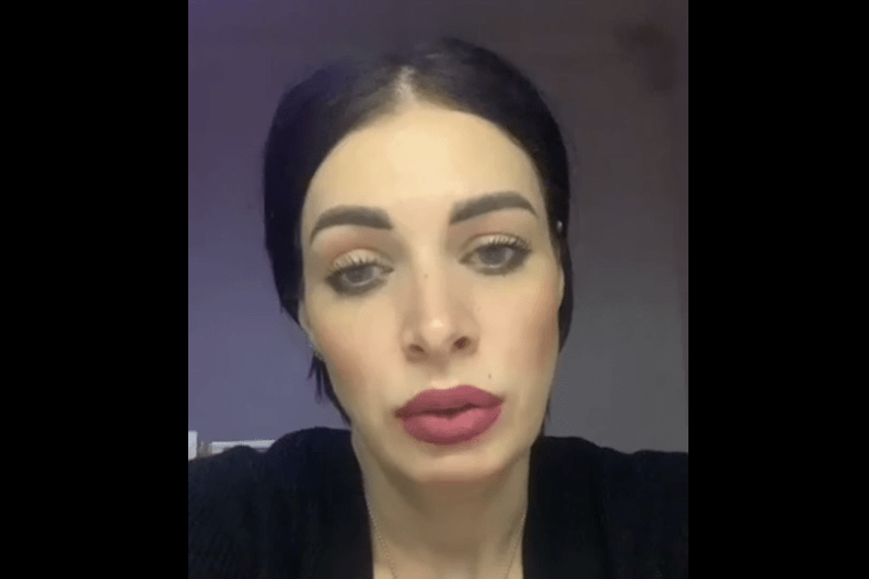 Мария Смелая. Стоп-кадр видео из Telegram-канала "Кавказ без матери" от 31.01.25, https://t.me/heda_media/1202. Мария Смелая. Стоп-кадр видео из Telegram-канала "Кавказ без матери" от 31.01.25, https://t.me/heda_media/1202.