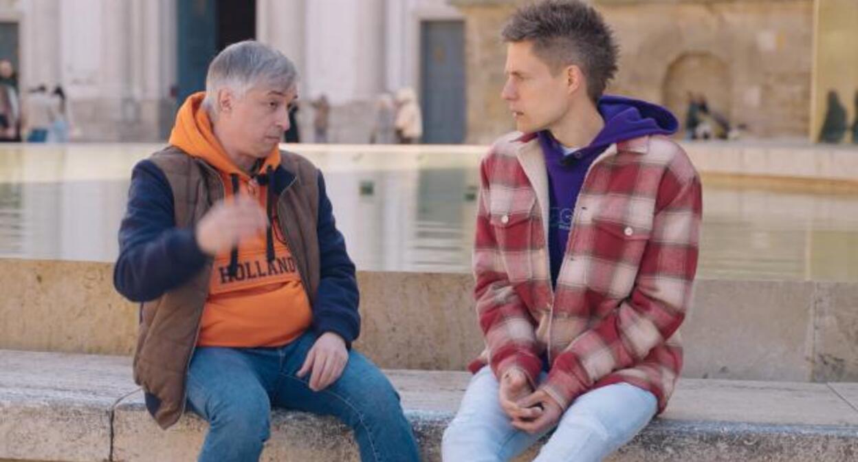 Ровшан Аскеров* и Юрий Дудь*, скриншот видео YouTube-канал/вДудь. Ровшан Аскеров* и Юрий Дудь*, скриншот видео YouTube-канал/вДудь.