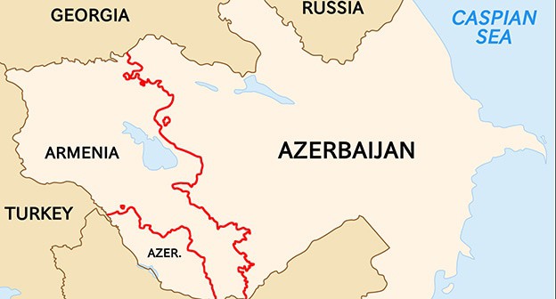 Граница Азербайджана и Армении. Фото: Golden. https://ru.wikipedia.org/ Граница Азербайджана и Армении. Фото: Golden. https://ru.wikipedia.org/