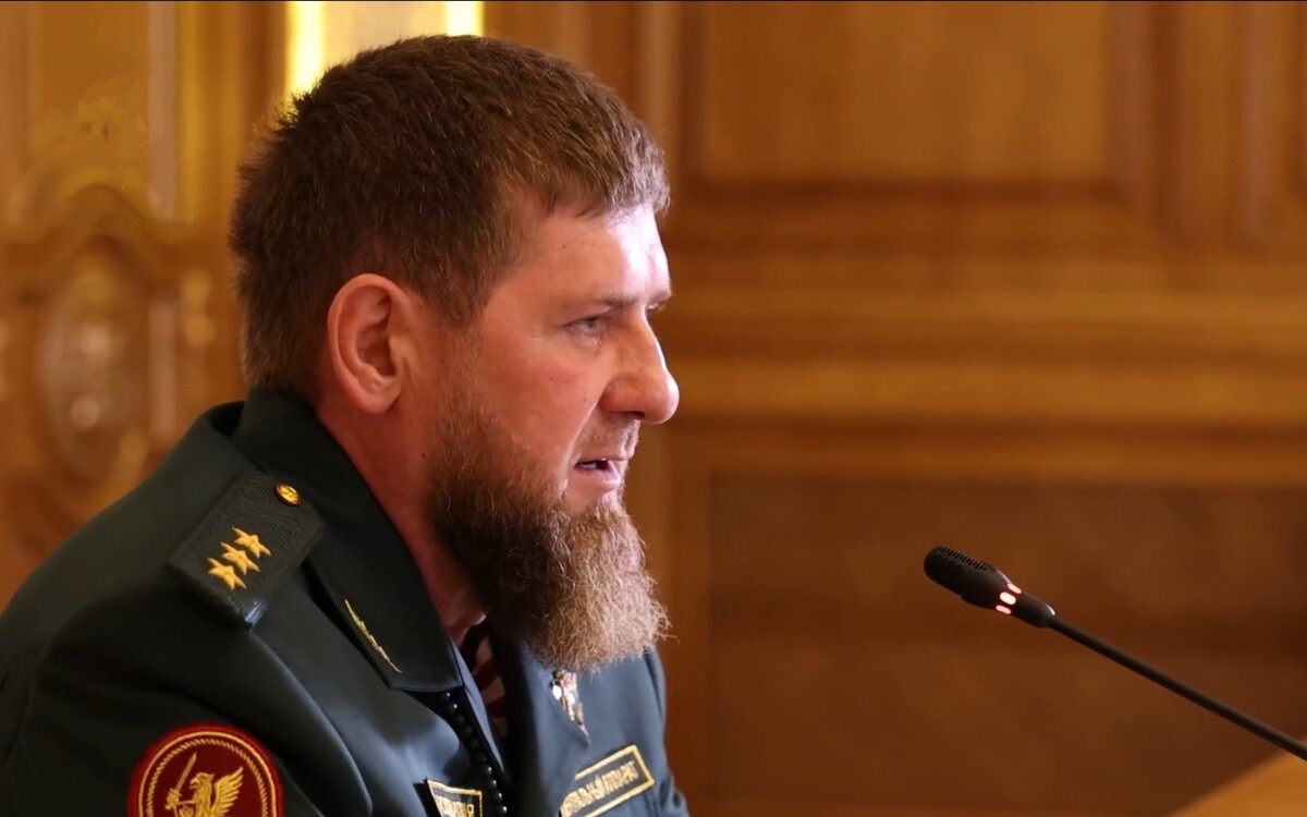 Рамзан Кадыров. Скриншот видеозаписи https://t.me/RKadyrov_95/5636