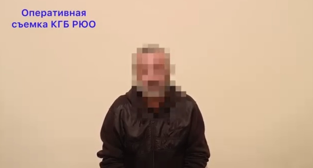 Арестованный по обвинению в госизмене. Кадр видео КГБ Южной Осетии / Facebook Арестованный по обвинению в госизмене. Кадр видео КГБ Южной Осетии / Facebook