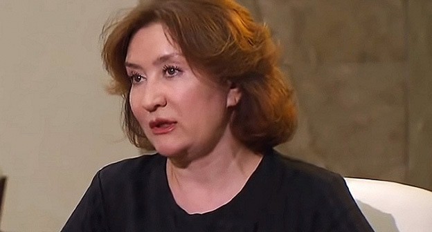 Елена Хахалева. Скриншот эфира телеканала "Россия 1" Елена Хахалева. Скриншот эфира телеканала "Россия 1"
