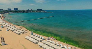 Центральный пляж Анапы. Фото Антона Быкова, 