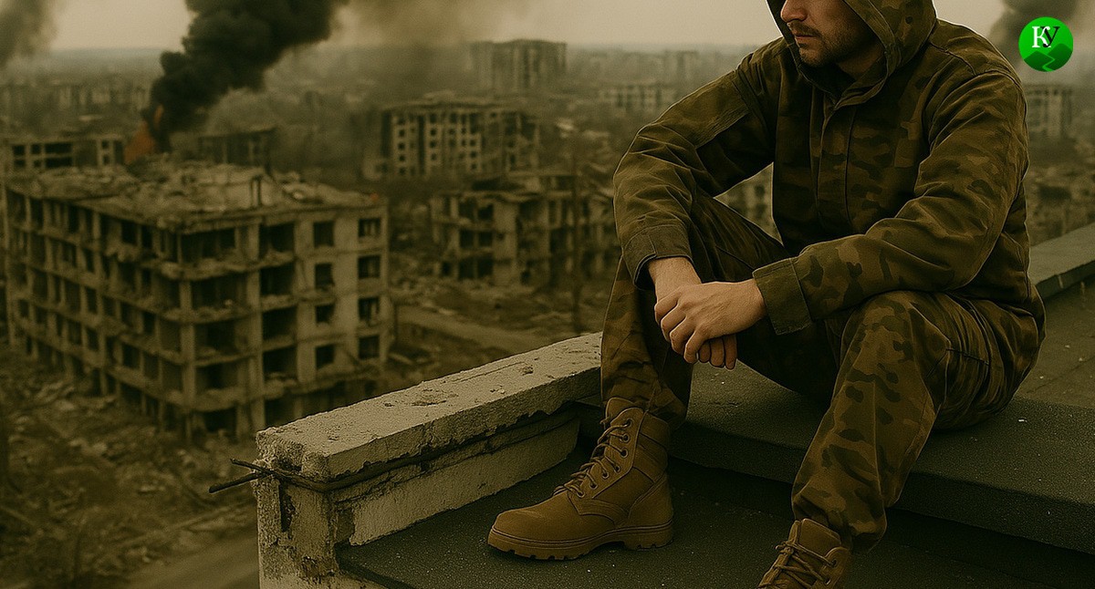 Военный на СВО. Иллюстрация создана «Кавказским узлом» с помощью ИИ в программе Copilot Военный на СВО. Иллюстрация создана «Кавказским узлом» с помощью ИИ в программе Copilot