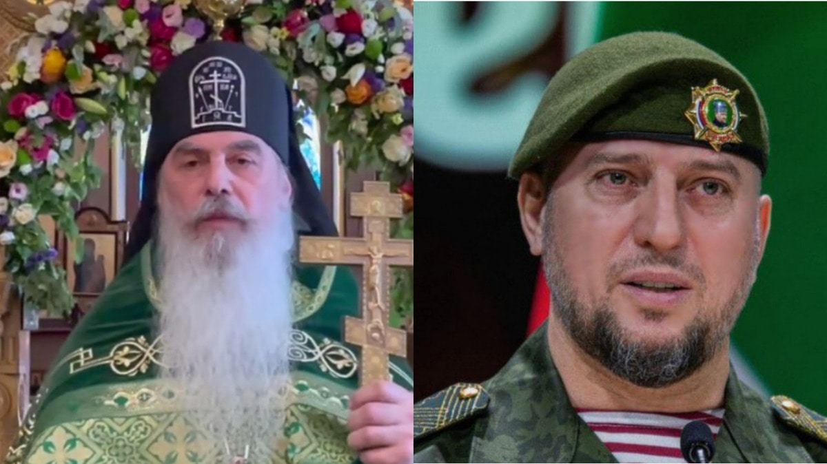 Схиигумен Гавриил и Апти Алаудинов. Коллаж "Кавказского узла". ТГ-каналы Апти Алаудинова https://t.me/AptiAlaudinovAKHMAT/11368 и стоп-кадр видео "Проповеди схиигумена Гавриила" https://t.me/igumenN/1083 от 12.06.25 Схиигумен Гавриил и Апти Алаудинов. Коллаж "Кавказского узла". ТГ-каналы Апти Алаудинова https://t.me/AptiAlaudinovAKHMAT/11368 и стоп-кадр видео "Проповеди схиигумена Гавриила" https://t.me/igumenN/1083 от 12.06.25