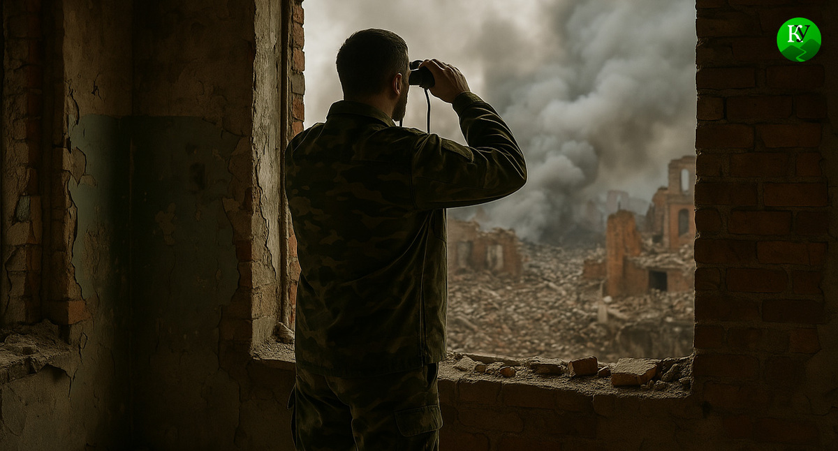 Военный на СВО. Иллюстрация создана "Кавказским узлом" с помощью ИИ в программе Copilot Военный на СВО. Иллюстрация создана "Кавказским узлом" с помощью ИИ в программе Copilot