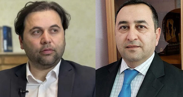 Мамед Мамедзаде (слева) и Башир Сулейманлы. Коллаж "Кавказского узла". Фото: https://www.meydan.tv, https://ru.apa.az/ Мамед Мамедзаде (слева) и Башир Сулейманлы. Коллаж "Кавказского узла". Фото: https://www.meydan.tv, https://ru.apa.az/