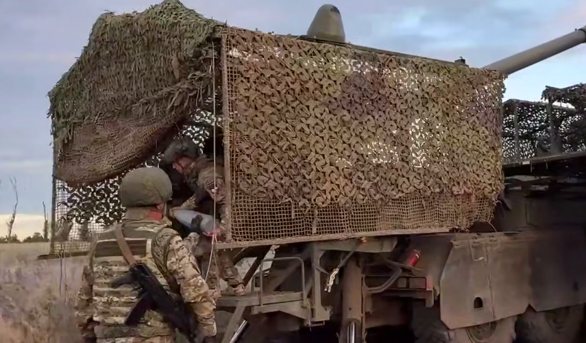 Российские бойцы. Стоп-кадр видео Минобороны России от 25.07.25, https://t.me/mod_russia/54978