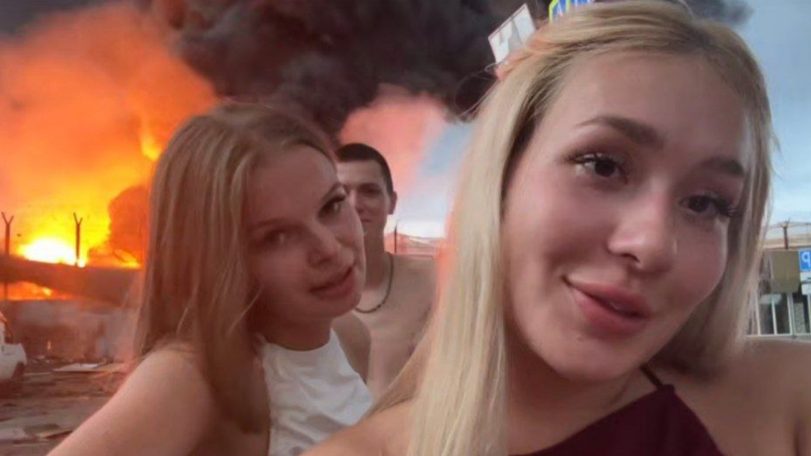 Полиция Кубани 03.08.25 разместила скриншот из ролика на фоне горящей нефтебазы, https://t.me/mvd_23/12146. Полиция Кубани 03.08.25 разместила скриншот из ролика на фоне горящей нефтебазы, https://t.me/mvd_23/12146.