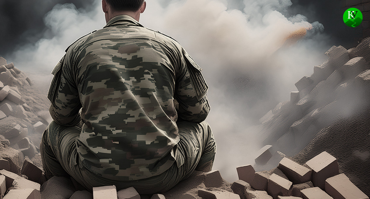 Военный на СВО. Иллюстрация создана "Кавказским узлом" с помощью ИИ в программе Copilot Военный на СВО. Иллюстрация создана "Кавказским узлом" с помощью ИИ в программе Copilot