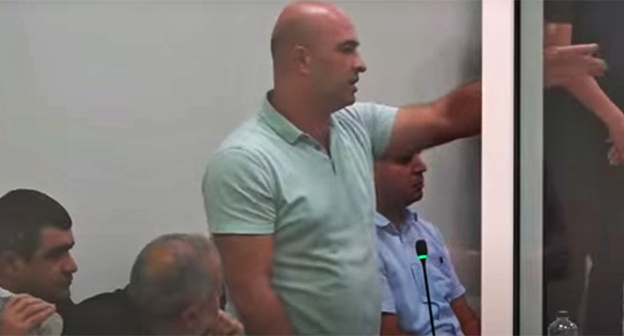 Обвиняемые по делу о захвате власти в Армении в зале суда. Ереван, 21 августа 2025 г. Скриншот видео https://news.am/rus/news/900340.html Обвиняемые по делу о захвате власти в Армении в зале суда. Ереван, 21 августа 2025 г. Скриншот видео https://news.am/rus/news/900340.html
