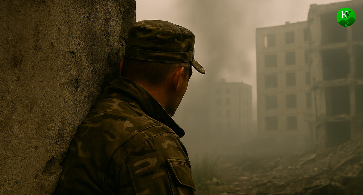 Военный на СВО. Иллюстрация создана "Кавказским узлом" с помощью ИИ в программе Copilot Военный на СВО. Иллюстрация создана "Кавказским узлом" с помощью ИИ в программе Copilot