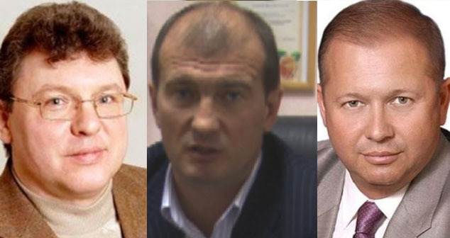 Евгений Щур, Федор Литвиненко и Алексей Зверев (слева направо). Коллаж "Кавказского узла". Фото: https://bloknot-volgograd.ru/ Евгений Щур, Федор Литвиненко и Алексей Зверев (слева направо). Коллаж "Кавказского узла". Фото: https://bloknot-volgograd.ru/