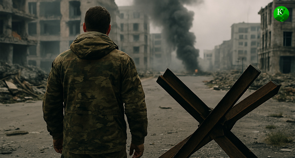 Военный на СВО. Иллюстрация создана "Кавказским узлом" с помощью ИИ в программе Copilot Военный на СВО. Иллюстрация создана "Кавказским узлом" с помощью ИИ в программе Copilot