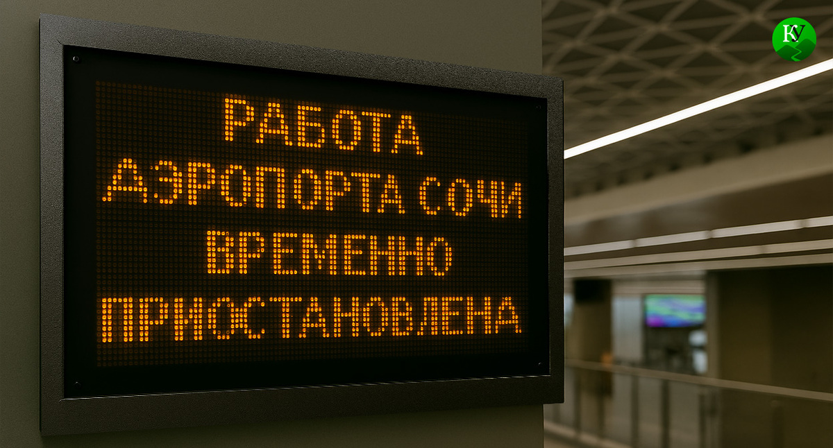 Табло в аэропорту. Иллюстрация создана «Кавказским узлом» с помощью ИИ в программе Copilot Табло в аэропорту. Иллюстрация создана «Кавказским узлом» с помощью ИИ в программе Copilot