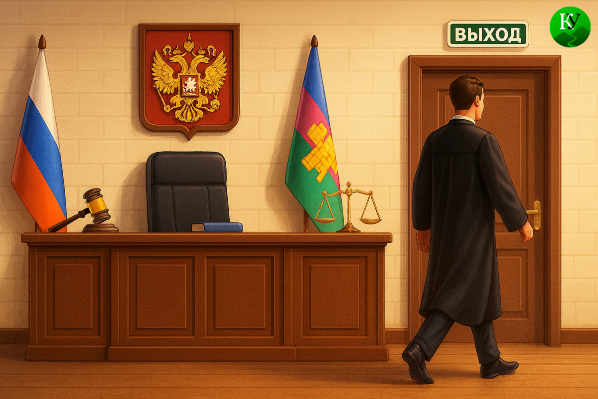 Отставка судьи. Иллюстрация создана "Кавказским узлом" с помощью ИИ в программе Copilot Отставка судьи. Иллюстрация создана "Кавказским узлом" с помощью ИИ в программе Copilot