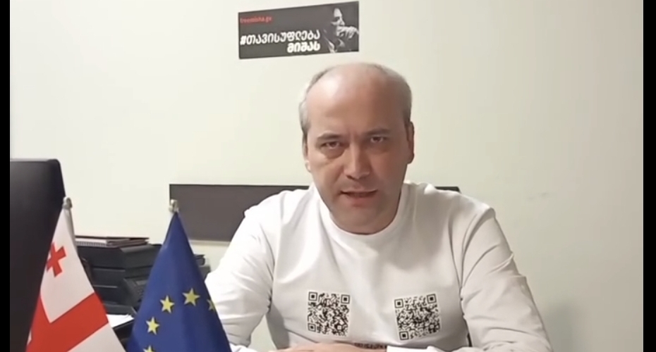 Звиад Куправа. Кадр видео на странице политика в соцсети Zviad Kuprava / Facebook*