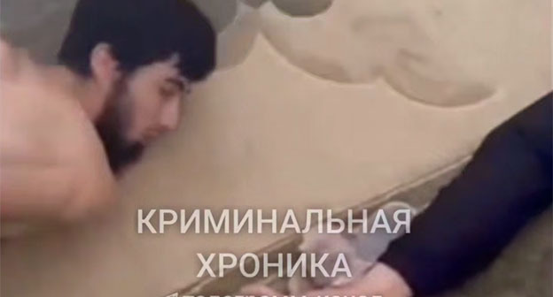 Задержание жителей Дагестана по делу о теракте. 3 октября 2025 г. Скриншот видео https://t.me/criminal_chronicle/8135 Задержание жителей Дагестана по делу о теракте. 3 октября 2025 г. Скриншот видео https://t.me/criminal_chronicle/8135