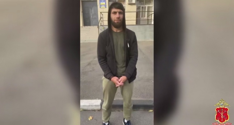 Эрзиман Байрамов. Кадр видео из Telegram-канала "Петербургская полиция" https://t.me/spb_police78/28700 Эрзиман Байрамов. Кадр видео из Telegram-канала "Петербургская полиция" https://t.me/spb_police78/28700