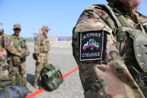 Шеврон батальона "Ахмат". Фото: "Грозный-Информ" https://www.grozny-inform.ru/ Шеврон батальона "Ахмат". Фото: "Грозный-Информ" https://www.grozny-inform.ru/