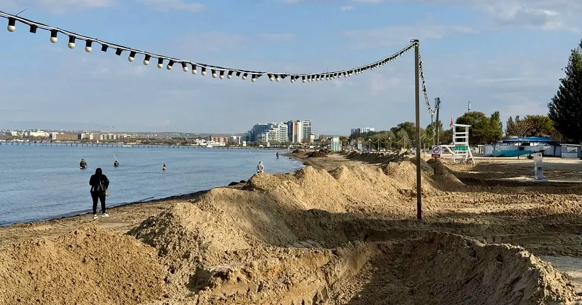 Пляж в Краснодарском крае. Фото: оперштаб Краснодарского края Пляж в Краснодарском крае. Фото: оперштаб Краснодарского края
