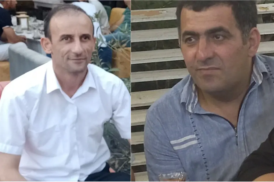 Активисты Фарид Гулиев и Валишан Гасанов. Источник фото: https://oc-media.org/azerbaijan-detains-two-members-of-opposition-popular-front-party/ Активисты Фарид Гулиев и Валишан Гасанов. Источник фото: https://oc-media.org/azerbaijan-detains-two-members-of-opposition-popular-front-party/