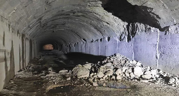 Тоннель в Кодорском ущелье. Фото: МЧС Республики Абхазия

