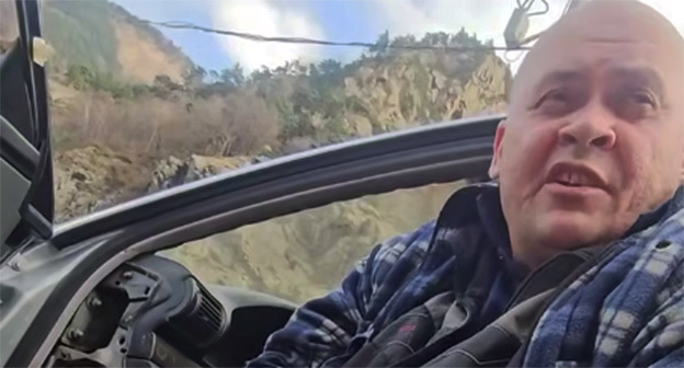Алан Гацоев. Скриншот видео https://t.me/ossetiaFB/57416 Алан Гацоев. Скриншот видео https://t.me/ossetiaFB/57416