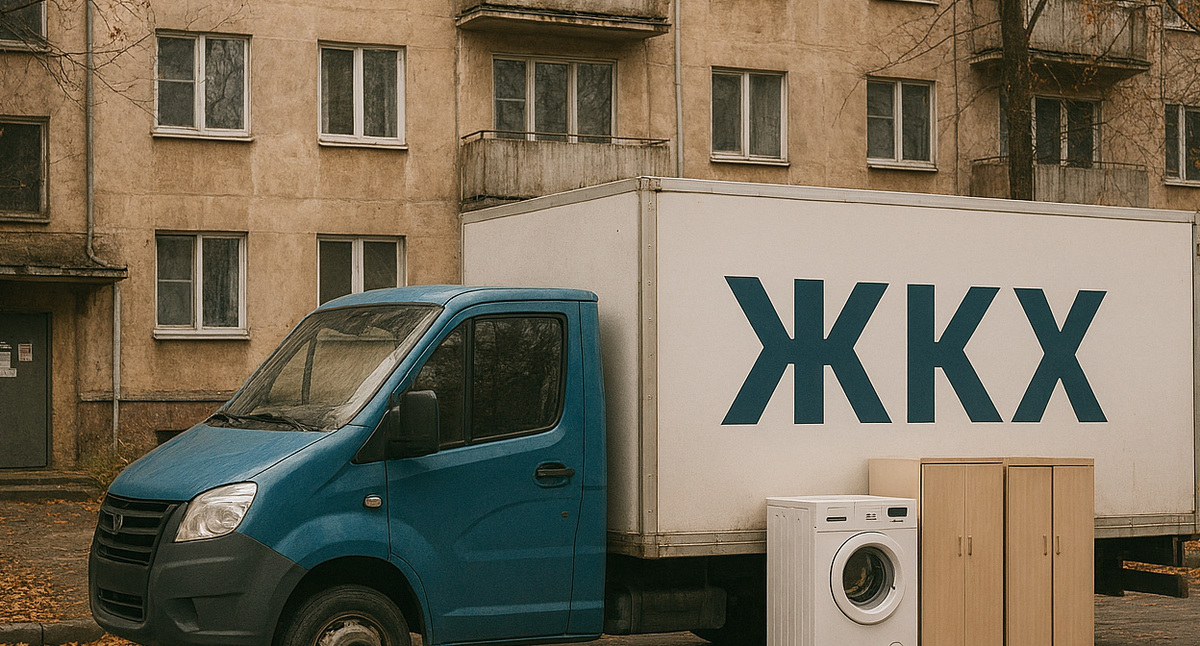 Грузовик у подъезда. Иллюстрация создана «Кавказским узлом» с помощью ИИ в программе Copilot Грузовик у подъезда. Иллюстрация создана «Кавказским узлом» с помощью ИИ в программе Copilot