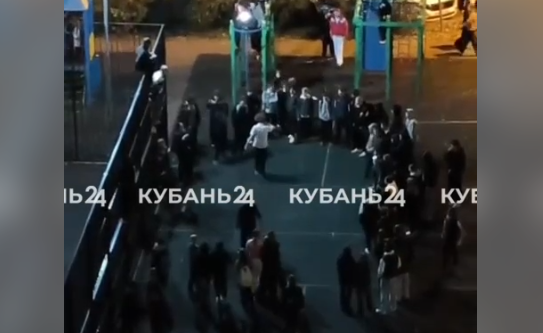 Fight Club in Krasnodar. Still from Kuban 24 video: https://t.me/kuban24/117059 Fight Club in Krasnodar. Still from Kuban 24 video: https://t.me/kuban24/117059