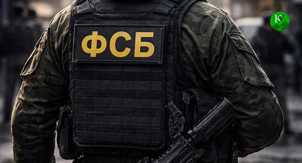 Cотрудник ФСБ. Иллюстрация создана "Кавказским узлом" при помощи ИИ в программе Copilot Cотрудник ФСБ. Иллюстрация создана "Кавказским узлом" при помощи ИИ в программе Copilot