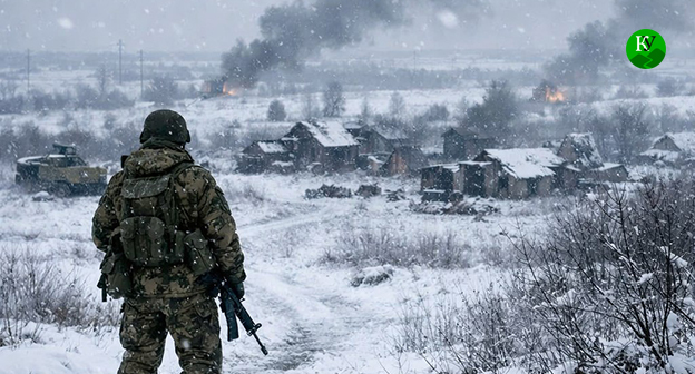 Военнослужащий. Иллюстрация создана "Кавказским узлом" при помощи ИИ в программе Copilot Военнослужащий. Иллюстрация создана "Кавказским узлом" при помощи ИИ в программе Copilot