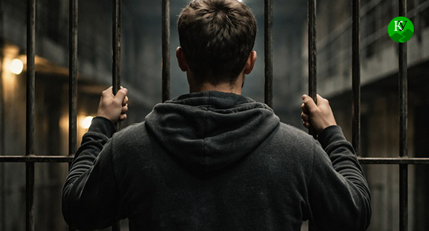 Мужчина за решеткой. Иллюстрация создана "Кавказским узлом" при помощи ИИ в программе Copilot Мужчина за решеткой. Иллюстрация создана "Кавказским узлом" при помощи ИИ в программе Copilot