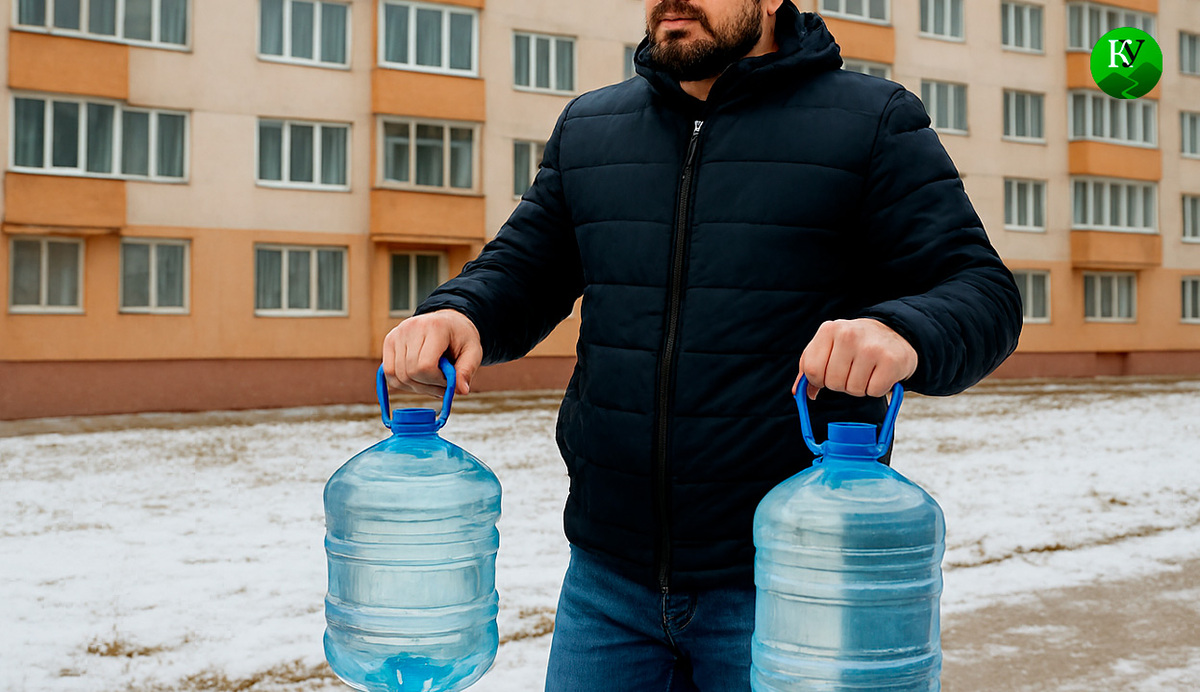 Мужчина несет воду. Иллюстрация создана «Кавказским узлом» с помощью ИИ в программе Copilot Мужчина несет воду. Иллюстрация создана «Кавказским узлом» с помощью ИИ в программе Copilot