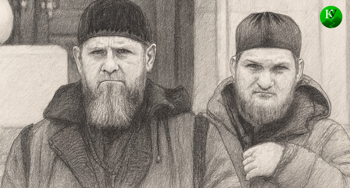 Рамзан и Ахмат Кадыровы. Иллюстрация создана «Кавказским узлом» с помощью ИИ в программе Copilot Рамзан и Ахмат Кадыровы. Иллюстрация создана «Кавказским узлом» с помощью ИИ в программе Copilot