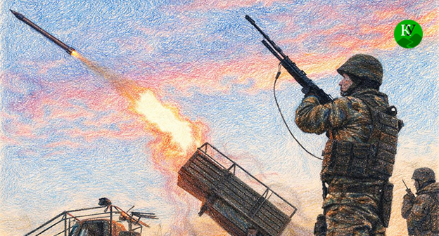 Военная операция на Украине. Иллюстрация создана ИИ при помощи программы Copilot Военная операция на Украине. Иллюстрация создана ИИ при помощи программы Copilot