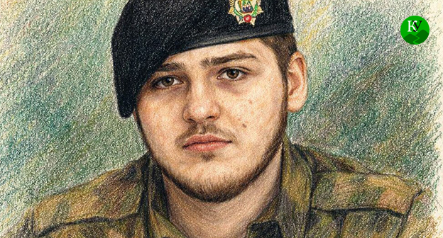 Адам Кадыров. Иллюстрация создана "Кавказским узлом" при помощи ИИ в программе Copilot