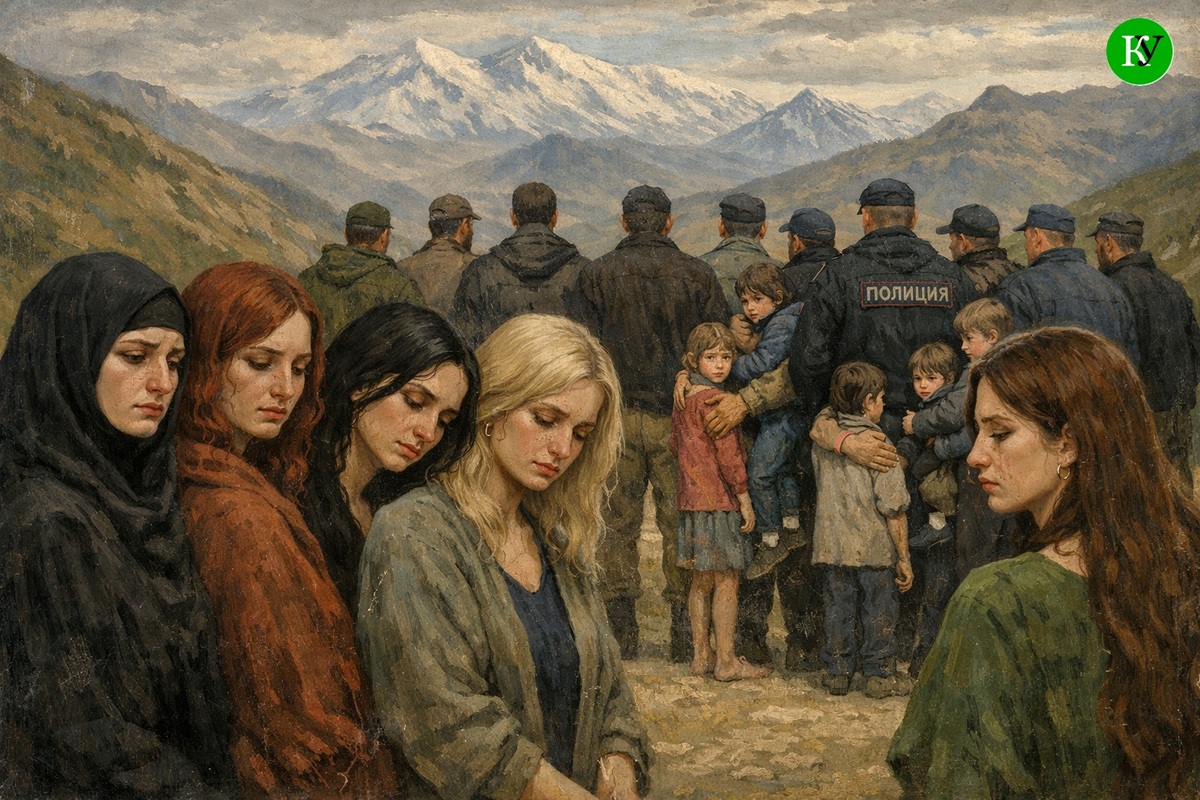Матери, разлученные с детьми. Иллюстрация создана «Кавказским узлом» с помощью ИИ в программе Copilot Матери, разлученные с детьми. Иллюстрация создана «Кавказским узлом» с помощью ИИ в программе Copilot