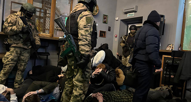 Задержание участников "Лимоновских чтений". 17 января 2026 г. Фото: https://t.me/rightsofnation/2453 Задержание участников "Лимоновских чтений". 17 января 2026 г. Фото: https://t.me/rightsofnation/2453