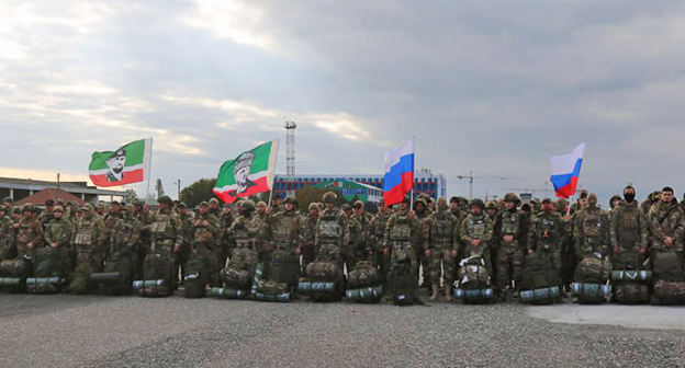 Группа бойцов в аэропорту Грозного. 22 января 2026 г. Фото: https://chechnyatoday.com/news/393098 Группа бойцов в аэропорту Грозного. 22 января 2026 г. Фото: https://chechnyatoday.com/news/393098