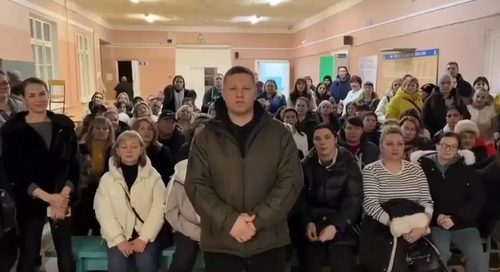 Кадр видеообращения родителей детей в Волжском. Фото: Типичный Волжский / Telegram-канал