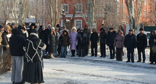 Митинг памяти жертв Холокоста. 27 января 2026 г. Фото корреспондента "Кавказского узла"