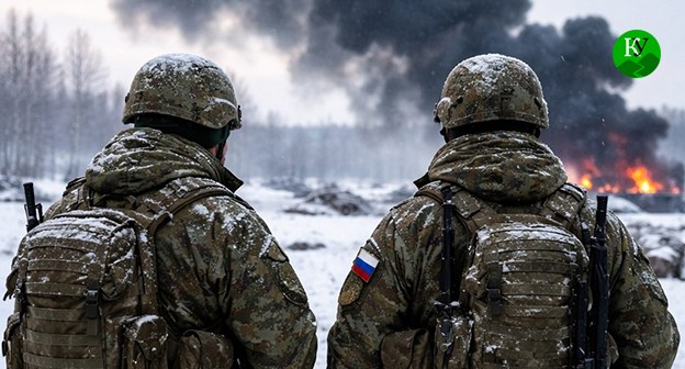 Военнослужащий. Иллюстрация создана "Кавказским узлом" при помощи ИИ в программе Copilot Военнослужащий. Иллюстрация создана "Кавказским узлом" при помощи ИИ в программе Copilot