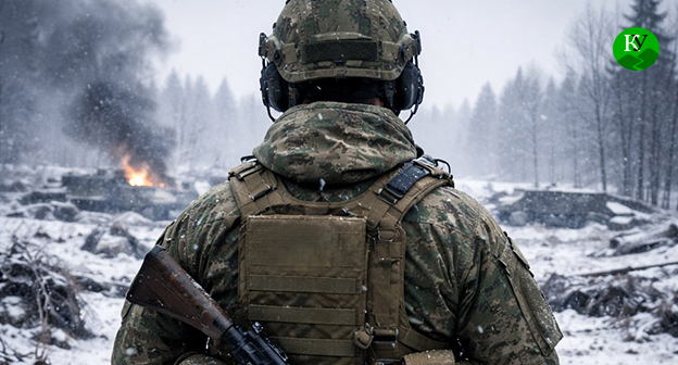 Военнослужащий. Иллюстрация создана ИИ при помощи программы Copilot Военнослужащий. Иллюстрация создана ИИ при помощи программы Copilot