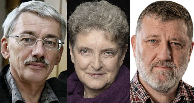 Олег Орлов, Светлана Ганнушкина, Сергей Пархоменко (все включены в реестр иноагентов). Фото: Сергей Алексеев https://ru.wikipedia.org/, Анна Артемьева https://ru.wikipedia.org, https://www.youtube.com/watch?v=uj9HjVMxmps Коллаж "Кавказского узла". Олег Орлов, Светлана Ганнушкина, Сергей Пархоменко (все включены в реестр иноагентов). Фото: Сергей Алексеев https://ru.wikipedia.org/, Анна Артемьева https://ru.wikipedia.org, https://www.youtube.com/watch?v=uj9HjVMxmps Коллаж "Кавказского узла".