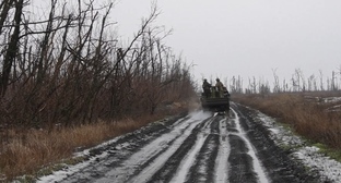 Российские военные в зоне боевых действий. Кадр видео Минобороны РФ https://mil.ru/news/1b9c3525-a768-4ce0-81c3-4b4a885d8335